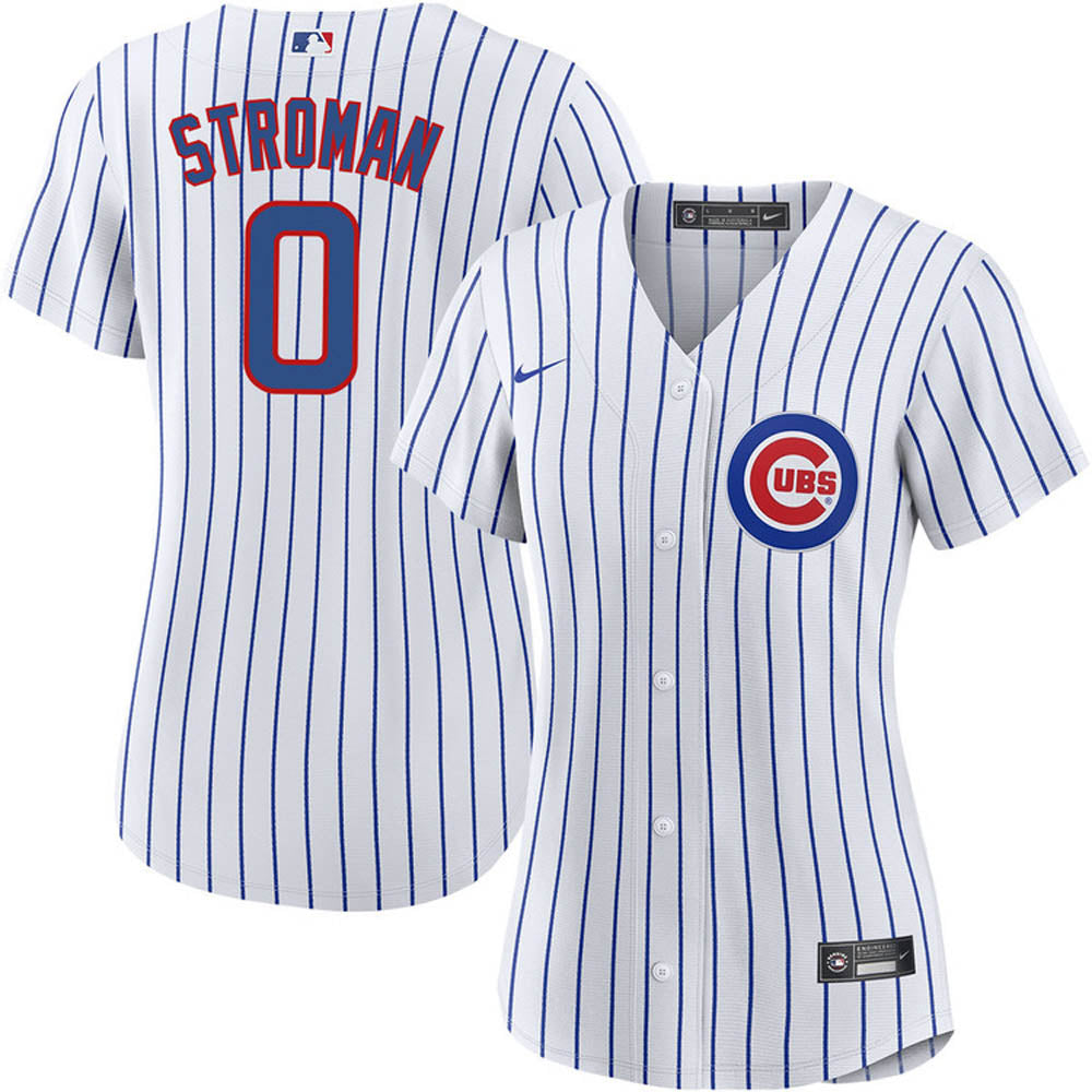 Women's Chicago Cubs Marcus Stroman Cool Base Replica Home Jersey - White