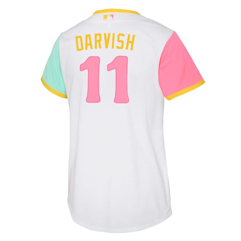 Youth San Diego Padres Yu Darvish City Connect Replica Jersey - White
